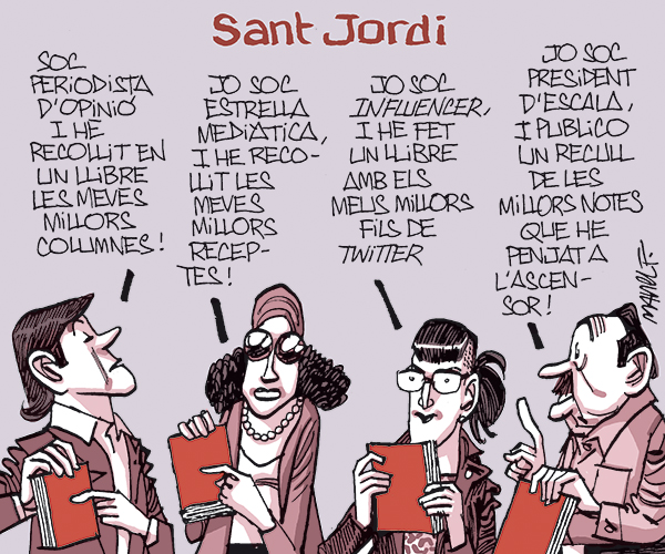 La vinyeta setmanal d’en Manel Fontdevila a la seva secció de ‘La santa espina’ a EL 9 NOU dels divendres